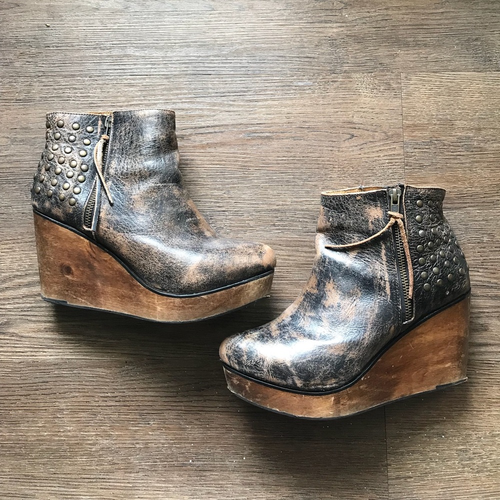 Bed Stu Ghent Wedge Bootie